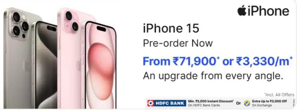 iPhone 15 Series Launch Offers