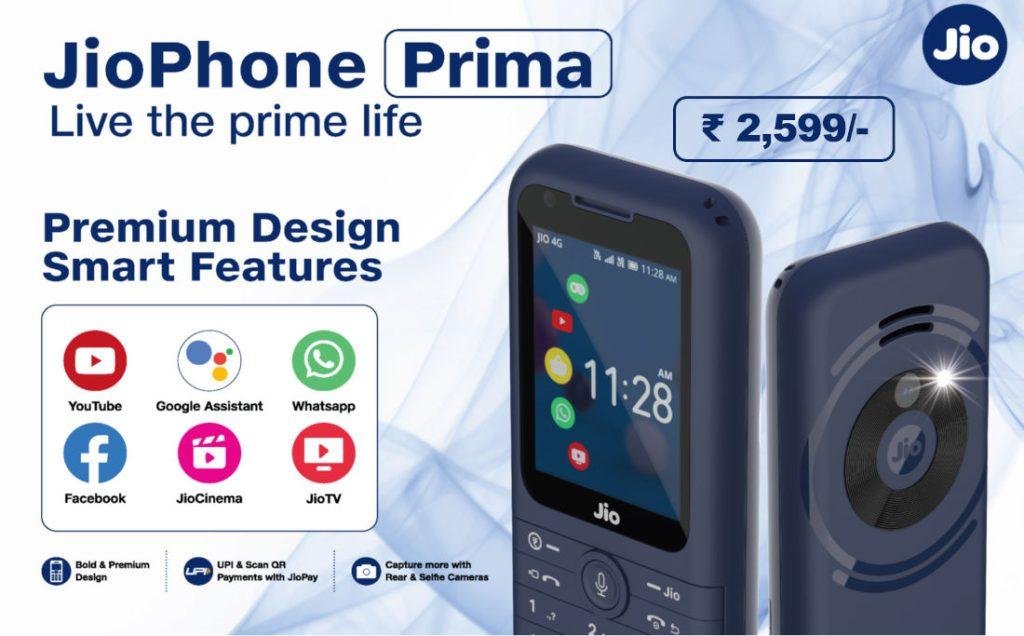 JioPhone Prime 4G Price