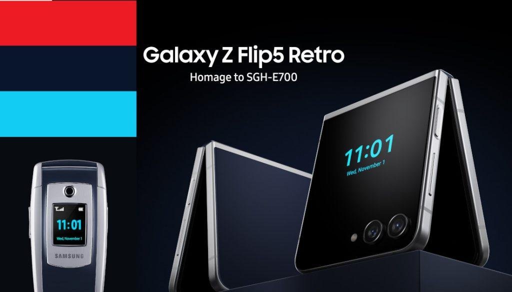 Galaxy Z Flip Retro Featured