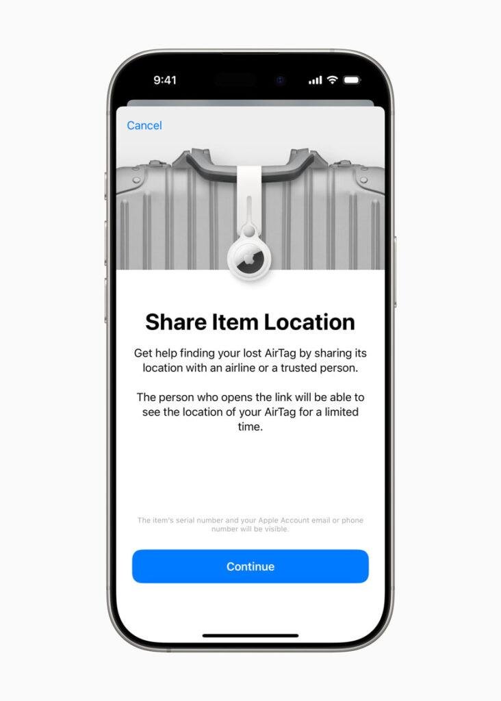 Apple Share Item